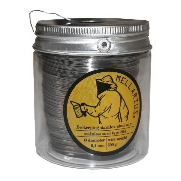 Drôtik včelársky MELLARIUS - nerez s odvíjačom 500 g