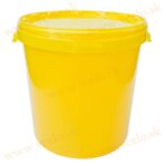 Nádoba na med plast 30 l / 40 kg žltá