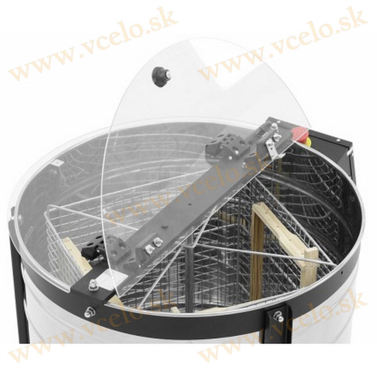 Medomet Bienomat® Business 4 rámčeky, tangenciálne, 12V / 230V, Ø 600 mm – Obrázok 3