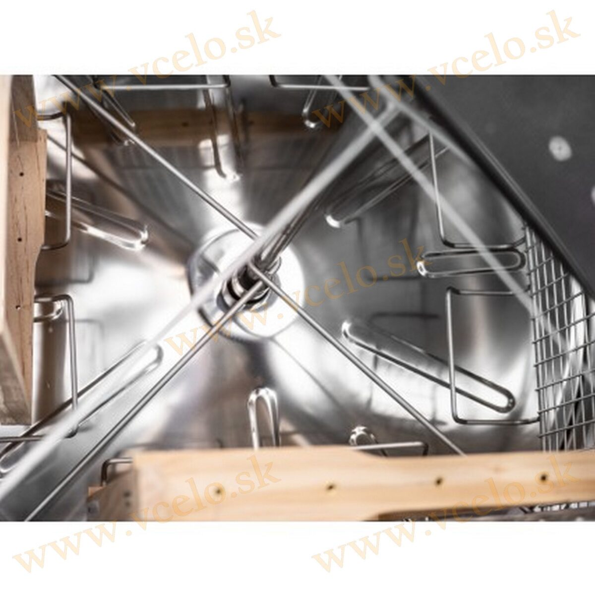 Medomet Bienomat® Business 4 rámčeky, tangenciálne, 12V / 230V, Ø 600 mm – Obrázok 6