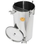 Stáčacia a čeriaca nádoba Mellarius MaxiLine 50 kg s 2 sitami