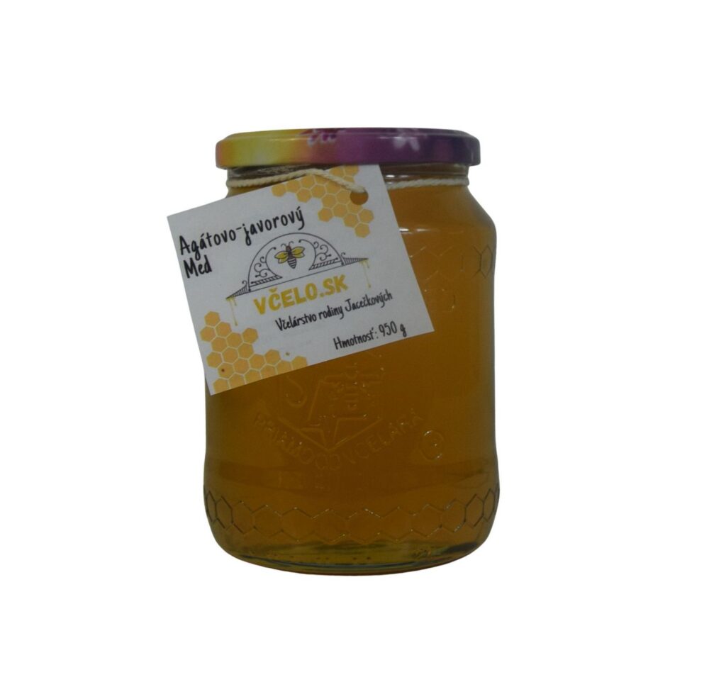 Predaj z dvora – Naše medy Agatovo javorovy med 950 g Kopirovat
