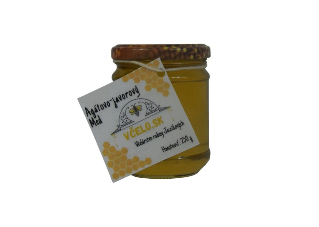 Predaj z dvora – Naše medy Agatovo javorovy med 250 g Kopirovat